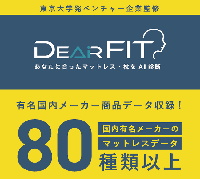 かねたや家具店　非接触型寝具測定アプリケーション「ディアフィット」家具メッセバザールより公開