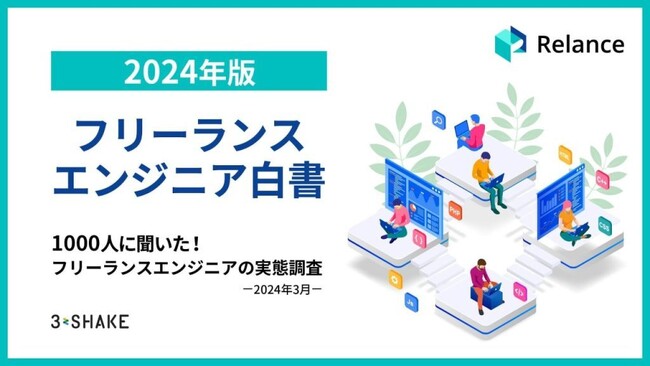 【フリーランスエンジニア 1,000人にアンケートを実施！】フリーランスエンジニアの半数以上が「年収が上がった」と回答