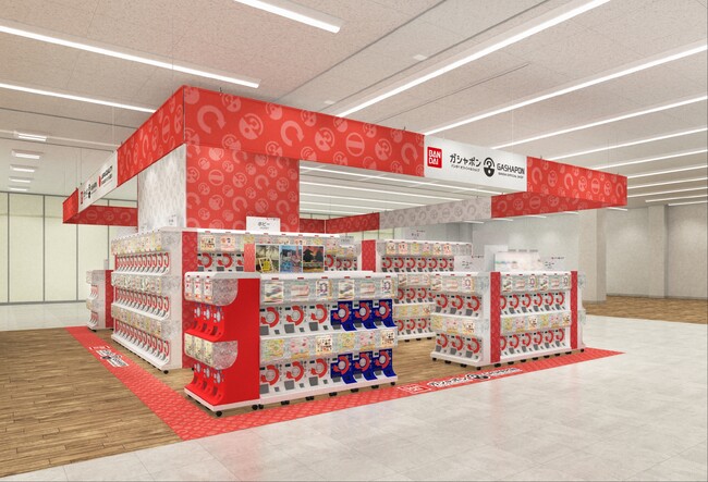 バンダイ公式の「ガシャポン」大型専門店が登場 『ガシャポンバンダイオフィシャルショップ』うさぎやTSUTAYA所沢山口店　2024年7月26日(金)オープン！