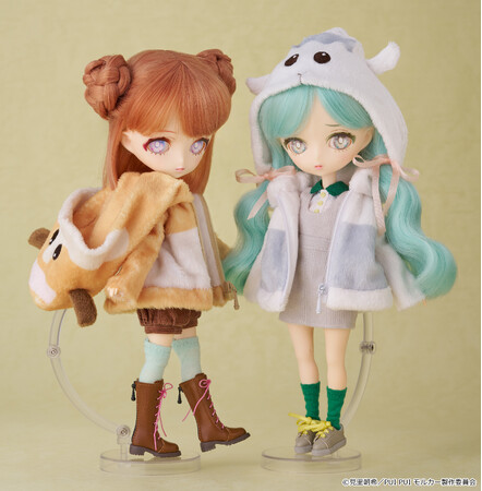『PUI PUI モルカー』と『ニア・ハルモニア』のスペシャルコラボドールが登場!!