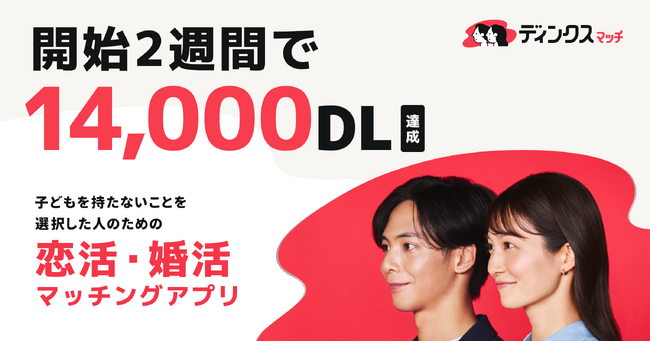 ディンクスマッチ リリース2週間で14,000ダウンロード突破!