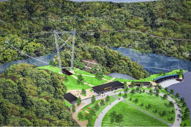 ゴウダ株式会社、日本最長420ｍつり橋のネーミングライツを獲得 “GODA BRIDGE