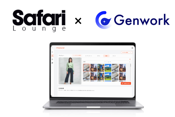 株式会社日之出出版、株式会社Genworkの生成AIを活用したモデル着用画像生成ツール「Photorel」の導入PoCを実施