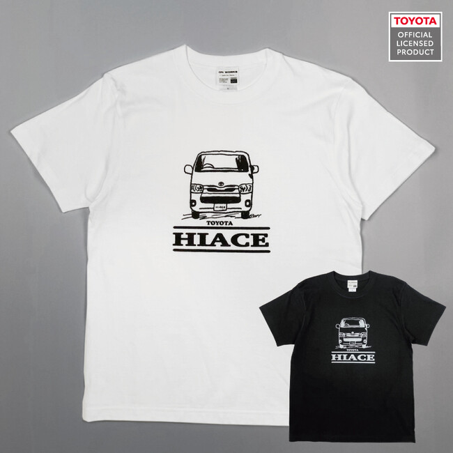 成田空港に『TOYOTA ハイエース』Tシャツが発売！