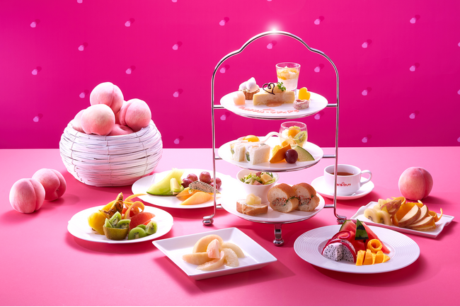 【タカノフルーツパーラー】桃の可愛らしさに魅了される、タカノフルーツティアラの8月は「Love＆Peach」