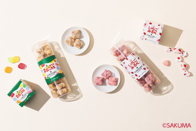 サクマ製菓のあの人気キャンディとR.L waffle cakeのコロコロワッフルが“初コラボレーション”！