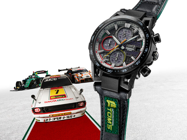 「TOM'S」創立50周年を記念した“EDIFICE”