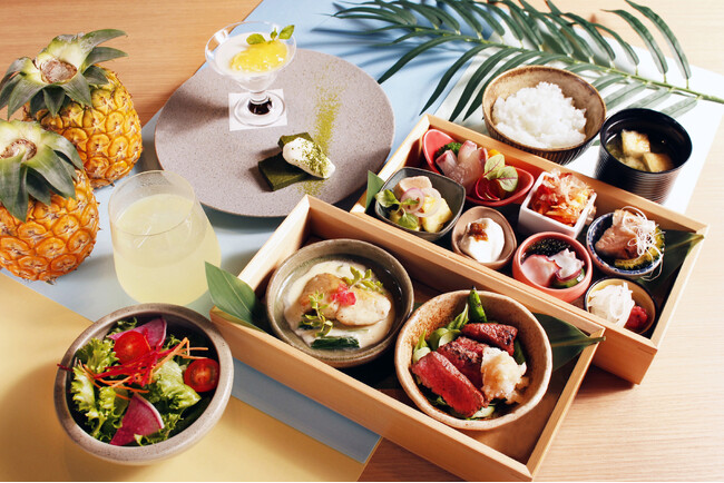 【梅田ランチで楽しむ沖縄の夏！】旅するおべんとう箱 第２弾 農絆卓恵 茶屋町店にて7/24(水)スタート