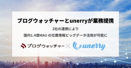 ブログウォッチャーとunerryが業務提携 ブログウォッチャーとunerryが業務提携