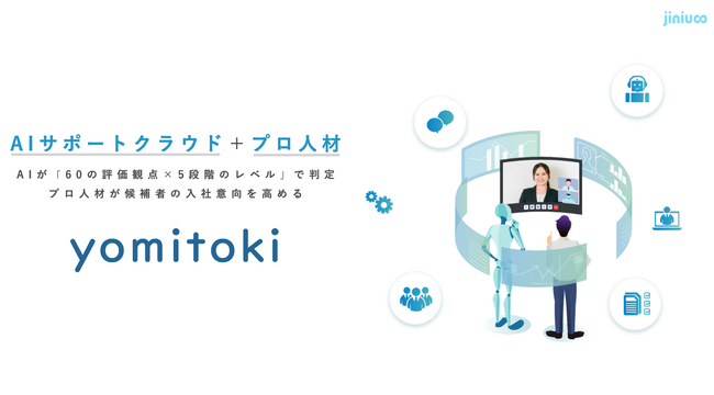 【生成AI×プロ人材】書類選考や採用面接のBPaaS yomitokiサービス提供開始。合わせてシードラウンドにて資金調達を実施し更なるサービスの拡充、パートナー企業の開拓・連携強化を図ります。