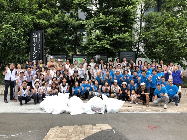 活動9年目で100回開催！ 品川シーズンテラスの地域清掃活動「品川港南エリア ピカピカプロジェクト」がひとつの節目を迎えます