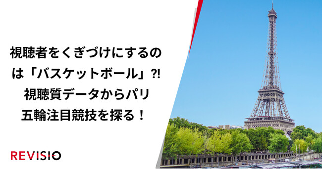 みんながテレビにくぎづけになりそうな競技は「バスケットボール」?! 国際試合の視聴質データからパリ五輪注目競技を探る！