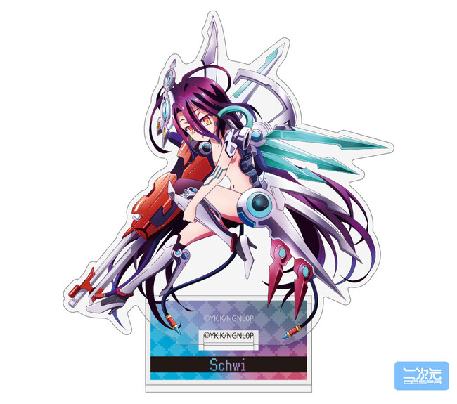 『ノーゲーム・ノーライフ』シリーズより「白」「シュヴィ」新グッズコミックマーケット104先行販売決定！【株式会社コスパ】