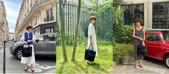 「ネスト20」素材を使用した新作が登場！q bag paris「ネスト　ダブルバッグ」発売