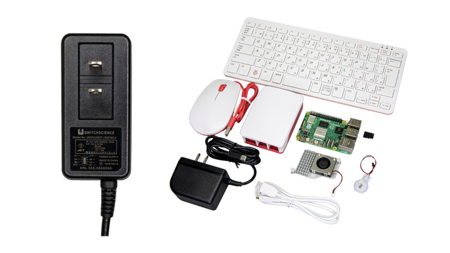 スイッチサイエンス、待望のRaspberry Pi 5に最適なACアダプターとRaspberry Pi 5 スターターキット、コンプリートキットを8月発売予定