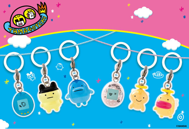 懐かしの「てんしっちのたまごっち」もラインアップ！ぷっくり立体感が可愛い！『たまごっち めじるしアクセサリー』がガシャポン(R)に登場！