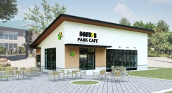 千葉県立都市公園初Park-PFIを活用した「ドトール パークカフェ 柏の葉公園店」８月30日、グランドオープン！