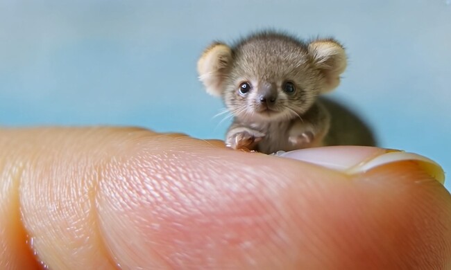80万回再生突破！「めっちゃ可愛い」指先の動物が世界を魅了：SNSの癒やし映像が話題！TIKTOKではとっても可愛いとの声が多数！