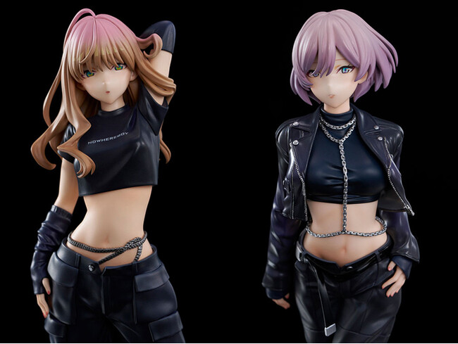 『グリッドマンユニバース』と『ZOZOTOWN』がコラボし話題となった、【BLACK COLLECTION by ZOZOTOWN】より「ムジナ」「南夢芽」を立体化。