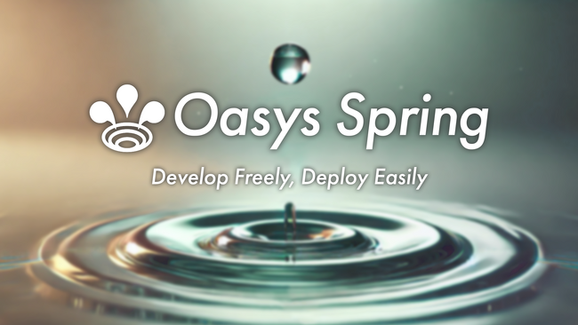 AIを活用したGUIデプロイツール「Oasys Spring」のベータ版をリリース。安全を維持しながらも、より開発者に開かれた環境を提供