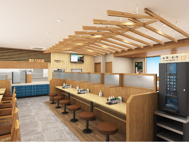 【松屋フーズ】山口県山陽小野田市 初出店「松屋・松のや複合店」が登場