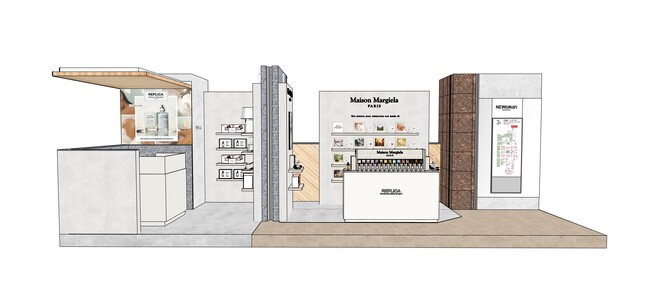 メゾン マルジェラ「レプリカ」フレグランスが、ニュウマン新宿に新店舗オープン
