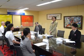 祝辞を述べる和田理事長 祝辞を述べる和田理事長