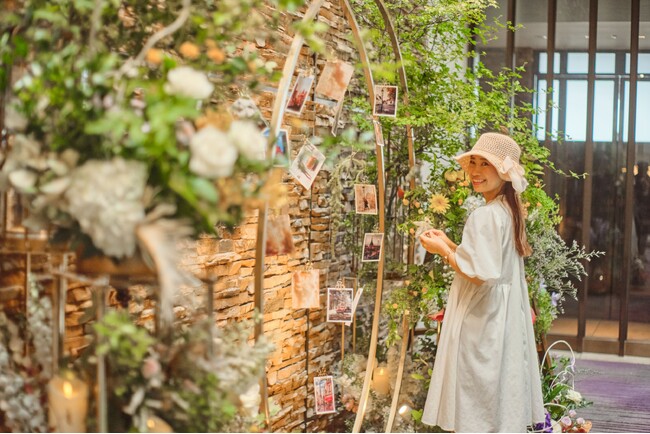 装花ブランド＜スピン＞による婚礼で活躍したお花「シェアリングフラワー」ストリングスホテル東京インターコンチネンタルでフォトスポットとして８月に登場