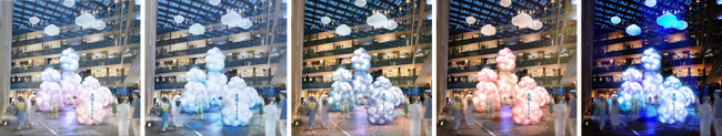 【最大全長8mにも及ぶ大小様々な形をした「夏雲」オブジェが登場！】夏の風物詩「夏雲」をモチーフにしたＫＩＴＴＥの夏イベント「夏雲ＫＩＴＴＥ」開催