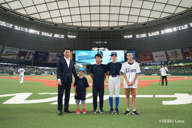 《イベント開催のご報告》７/10(水)埼玉西武ライオンズvs北海道日本ハムファイターズにおいて『マネードクターデー2024』を開催しました
