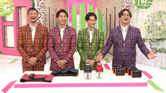 純烈がマダムの生活を豊かにする通販特番『情熱セール！純烈ドキドキ通販』がフジテレビ系にて放送!!️