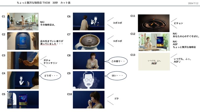 「ちょっと贅沢な珈琲店(R)」の新TVCM『わたしの珈琲店は、このドアの向こう』篇を本日より放映・配信開始！