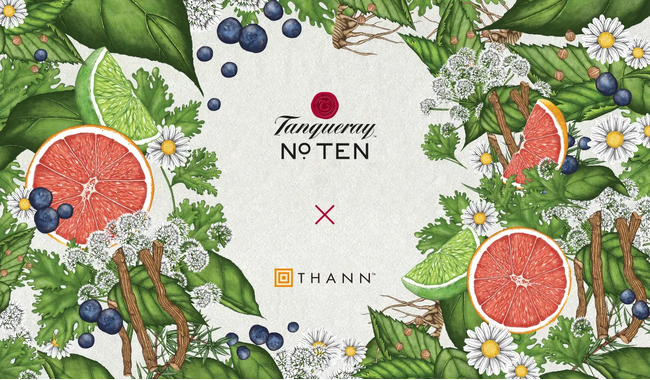 スーパープレミアムジンTanqueray No.TENとナチュラルスキンケア「THANN」がコラボ　“BOTANICAL SCENTED JOURNEY” Produced by WWDJAPAN