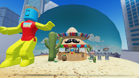 メタバース空間のゲームプラットフォーム「ROBLOX」内の企業公式ワールドを舞台に、ゲーム実況YouTuber「コロンボさん」とコラボ