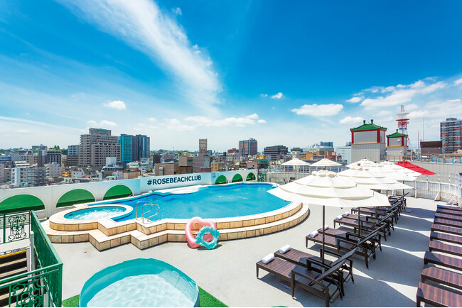 夏限定『#ROSEBEACHCLUB』公式HPからのご予約でご利用無料 9月末まで延長!