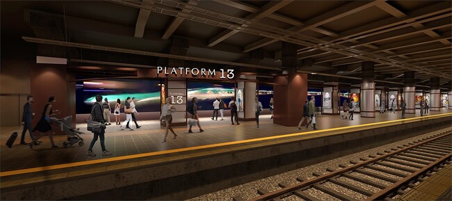 上野駅「PLATFORM13」が全体開業します