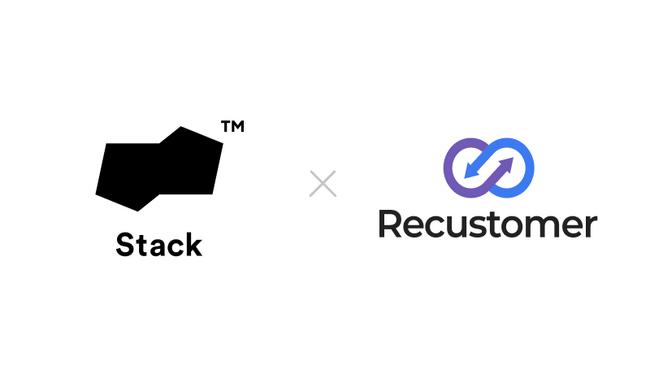 「VIP - 会員プログラム」を提供する株式会社Stackと購入体験プラットフォーム「Recustomer」がサービス連携を開始