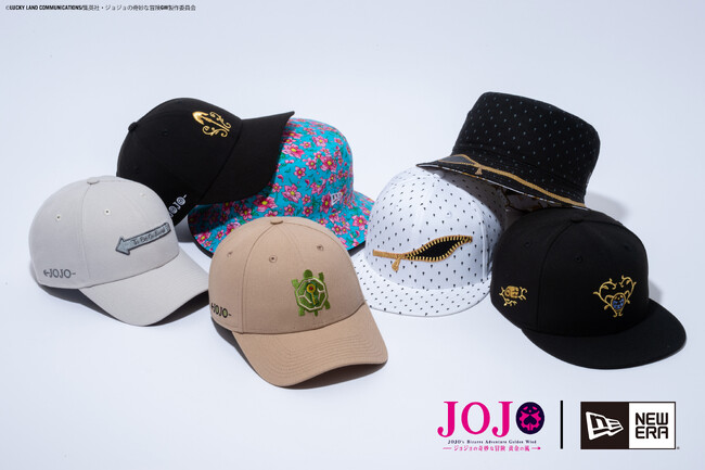 アニメ『ジョジョの奇妙な冒険　黄金の風』×NEW ERA(R)コラボレーションアイテムが新登場！