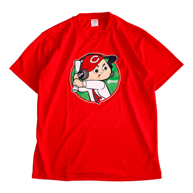 広島東洋カープ×J SPORTS 「カープ坊や」がスポーツ実況アナウンサーになった「実況坊や」グッズと球団ロゴがデザインされたステムバッグ7/30(火)正午よりJ SPORTSオンラインショップで販売