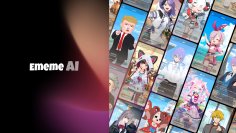 あなたの推しキャラクターをチャットAIにできる！会話とアニメを生成するチャットAI作成投稿サービス『EmemeAI』7月31日開始