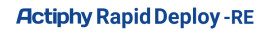 Actiphy Rapid Deploy -REロゴ
