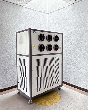 北海道の自治体に移動式エアコンを納品