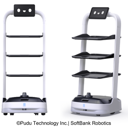 NECプラットフォームズ、配膳・運搬ロボットPuduBot 2の取り扱いを開始