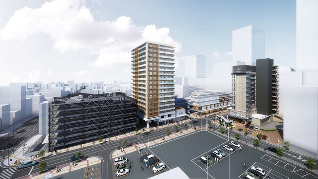 【福井駅前南通り第一種市街地再開発事業】事業者による記者会見報告。福井駅前の新たな再開発、マンション・ホテル・商業・駐車場一体開発スタート