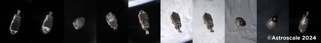 アストロスケールの商業デブリ除去実証衛星「ADRAS-J」、世界で初めてデブリの周囲の飛行に成功