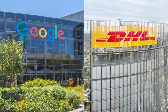 GoogleとDHL、持続可能な世界規模の輸送で協力