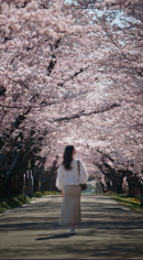 戸田記念墓地公園の桜 戸田記念墓地公園の桜