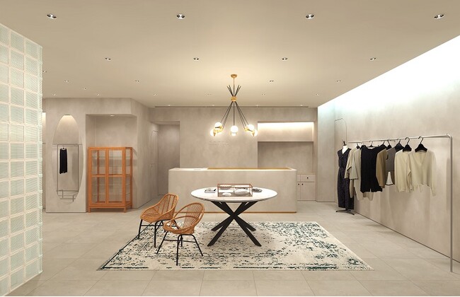 2024年秋冬シーズンデビュー、辺見えみりさんディレクターの新ブランド「conte」9月に東京・青山、新宿に待望の店舗をオープン