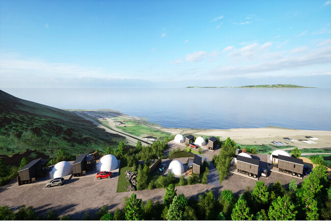 【2024年9月GRAND OPEN】日本海を見渡す高台に誕生！新潟県初・全棟オーシャンビューグランピング施設「蒼天海峯-SOUTENKAIHOU-」