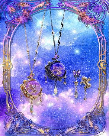 天体モチーフの数量限定アクセサリー発売